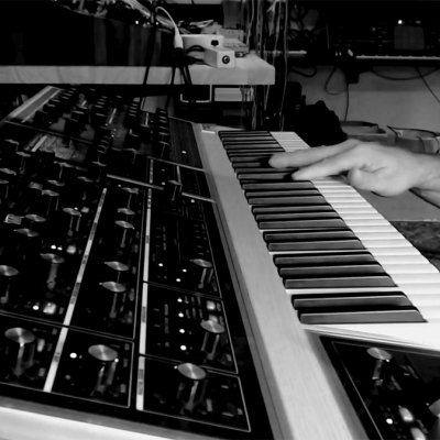 Jeremy SH Griffith playing the Moog One